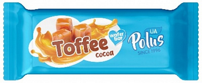 Батончик вафельный Polus COCOA TOFFEE 30 г 