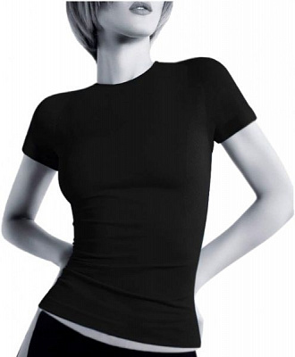 Футболка Giulia T-SHIRT SPORT T-SHIRT SPORT-black S/M чорний