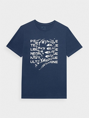 Футболка 4F TSHIRT M1178 4FRSS23TTSHM1178-30S р.2XL синий