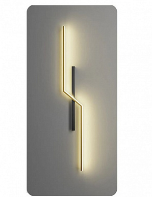 Бра Berger 1x11 Вт черный/золото 1038-WL-11 Black & Gold 