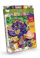 Набор для творчества Danko Toys Блестящая мозаика с.3 №4 Owl БМ-03-04