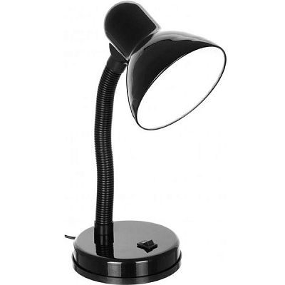 Настольная лампа офисная Accento lighting 1x40 Вт E27 черный ALYU-DE4030-BK 