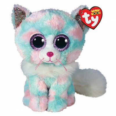 Мягкая игрушка TY Beanie Boos Котенок Opal 15 см 36376