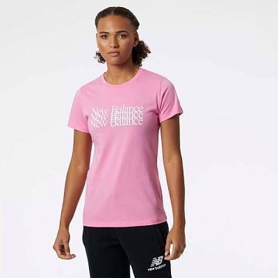 Футболка New Balance ESSENTIALS CELEBRATE WT21507VPK р.XS розовый