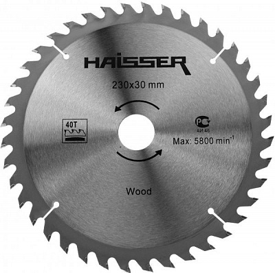 Пиляльний диск Haisser  230x30x2.4 Z40