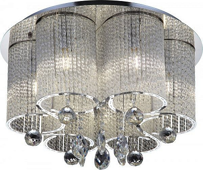 Люстра потолочная Altalusse 6x40 Вт E14 хром INL-1152C-06 Chrome 