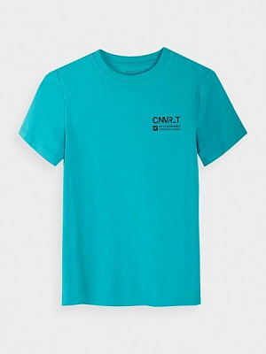 Футболка 4F J4L21-JTSM205A-48S р.140 бирюзовый