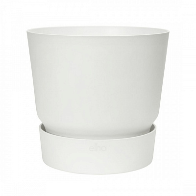 Вазон пластиковый Elho Greenville round 14 см круглый 1,4 л белый (492854) 