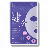 Маска тканинна для обличчя Nip+Fab з ретинолом 25 мл 1 шт.