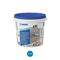Заполнитель швов эпоксидный Mapei Kerapoxy CQ 283 3 кг синий 