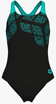 Купальник Arena Kikko Swim Pro р.140 черный 002878-580