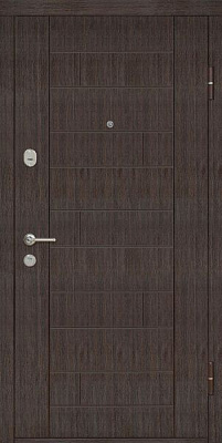 Двері вхідні TM Riccardi Доміно венге 2050х860мм праві