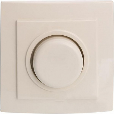 Світлорегулятор поворотний Nilson Touran 1000 Вт 1000Вт IP20 кремовий