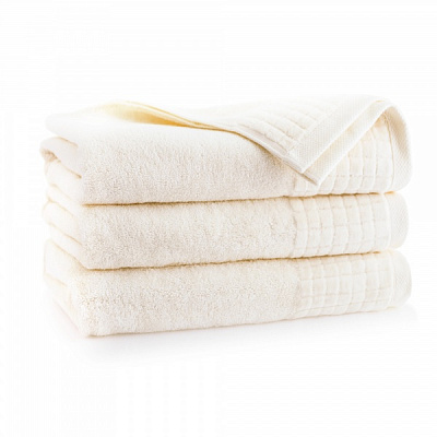 Рушник махровий Paulo 70x140 см кремовий Zwoltex