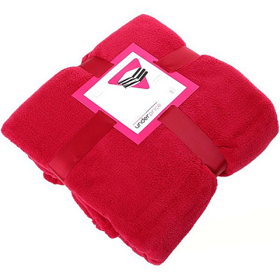 Плед микрофибра Underprice бордо 160x200 см