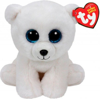 Мягкая игрушка TY Медвежонок Arctic 15 см