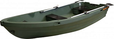 Моторная лодка пластиковая RKM-350 зеленая