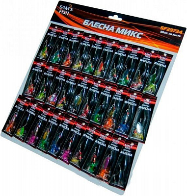 Блешня SF23734 Sams Fish мікс 1 шт.
