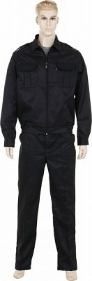 Костюм Торнадо Охрана-Люкс (3-4) р. 44-46 черный