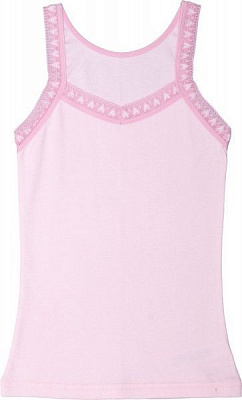 Майка для девочек р.104 розовый 290-1006 