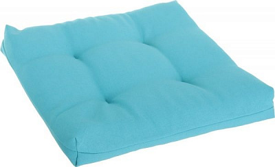 Подушка Indigo стебнована Color mini 35х35х5 см бірюзовий