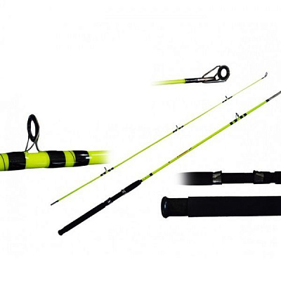 Спінінгове вудлище Crocodile lime 180 см 100-250