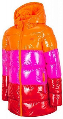 Куртка 4F HJZ20-JKUDP002-90S 140 різнокольоровий
