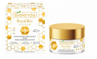 Крем для лица день-ночь Bielenda Royal Bee Elixir интенсивное увлажнение 40+ 50 мл