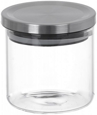 Банка для сыпучих Simple 500 мл 10,5x10 см Flamberg