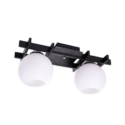 Люстра стельова Altalusse 2x40 Вт E27 хром/венге INL-3089C-02