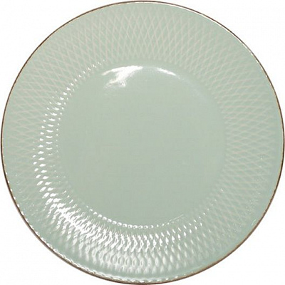 Тарілка обідня Rombique Menthol 19 см Bella Vita