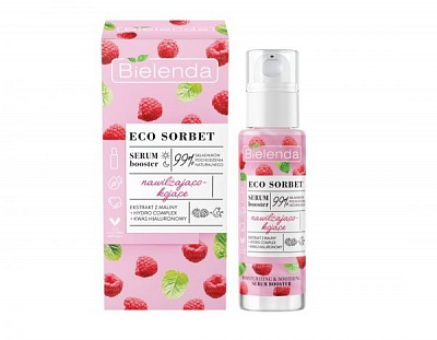 Сыворотка Bielenda Успокаивающе-увлажняющая Eco Sorbet Raspberry 30 мл
