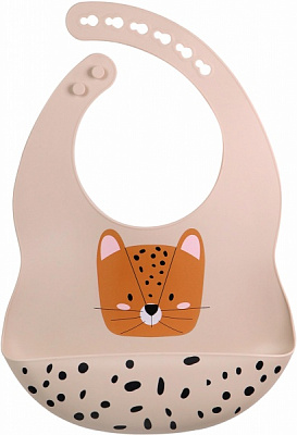 Нагрудник дитячий Tryco силікон пісочний TR-392831 пісочний TR-392831