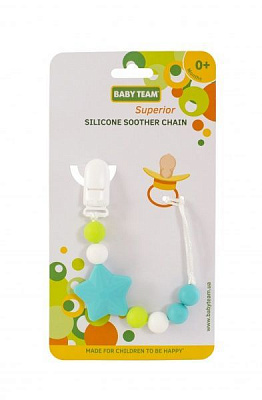 Ланцюжок Baby Team для пустушки 3390