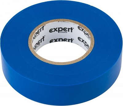 Изолента Expert Power 0,18х19 мм 20 м синяя ПВХ EPUT-0,18X19mmX20M-blue