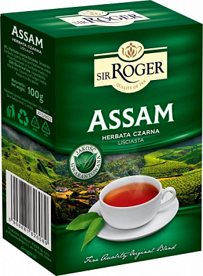 Чай черный Sir Roger Assam 100 г 