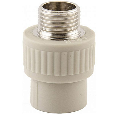 Муфта комбінована зовнішня Evro-Termo ППР 25х1/2