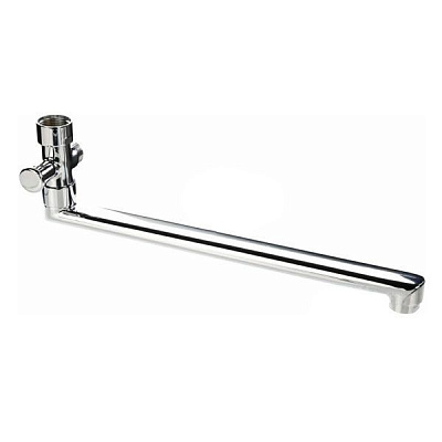 Излив для смесителя Aqua Rodos 7107 L с переключателем 7010