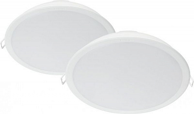 Світильник точковий Philips Meson 2 шт./уп. LED 13 Вт 6500 К білий 915005748201/2