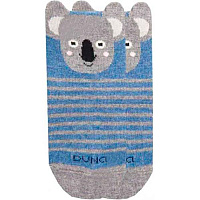 Шкарпетки дитячі для дівчаток для хлопчиків Duna 4006 р.8-10 джинс сірий