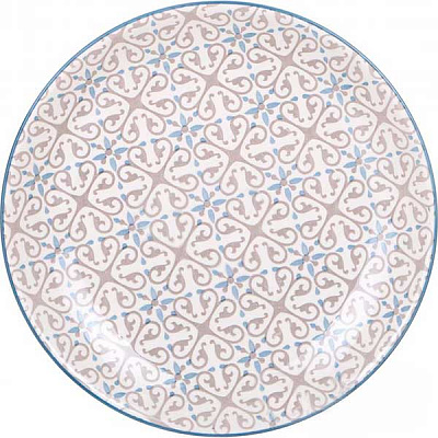 Тарілка обідня Soft Beige 27 см Bella Vita