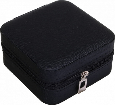 Шкатулка для украшений Royal tiny 10х10х5 см черная