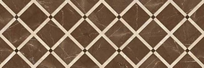 Плитка TABRIZ TILE Antigue Decor Brown Glossy 30x90