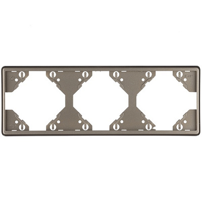 Рамка Efapel Apolo горизонтальна шампань L50931 TCH