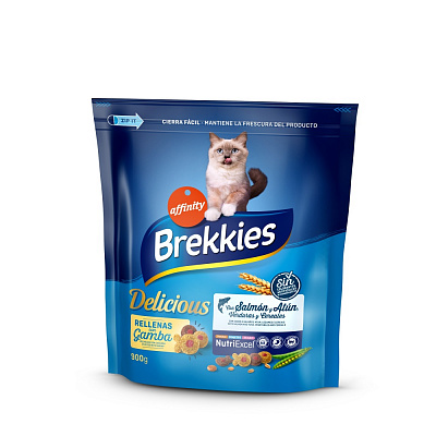 Корм Affinity Brekkies Cat Delice Fish с рыбой