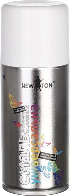 Эмаль аэрозольная универсальная Ral 9010 New Ton белый глянец 150 мл