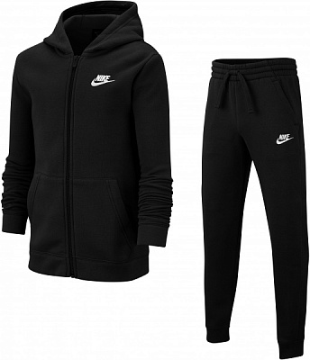 Спортивный костюм Nike B NSW CORE BF TRK SUIT BV3634-010 р. XL черный