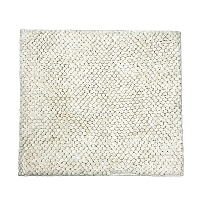 Коврик для ванной комнаты Dariana Ананас 55x50 молочный