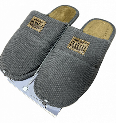 Капці домашні Gemelli Крок р.43 сірий