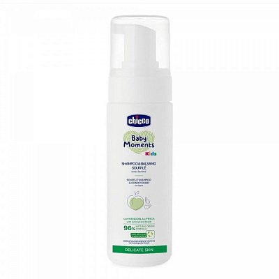 Шампунь-кондиціонер Chicco Baby Moments Kids «Без сліз» 150 мл (10249.00)